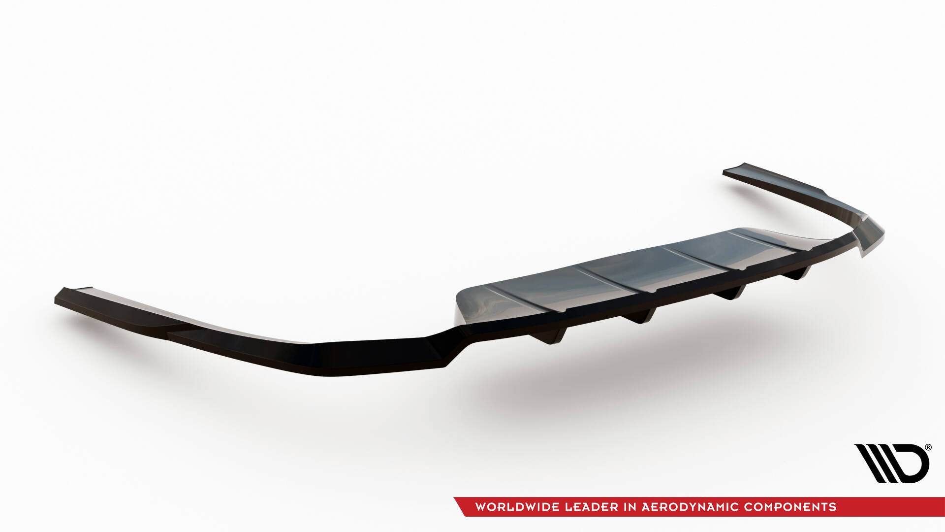 Achter Diffuser passend voor Mercedes-Benz CLE AMG-Line C236 Maxton Glanzend zwart