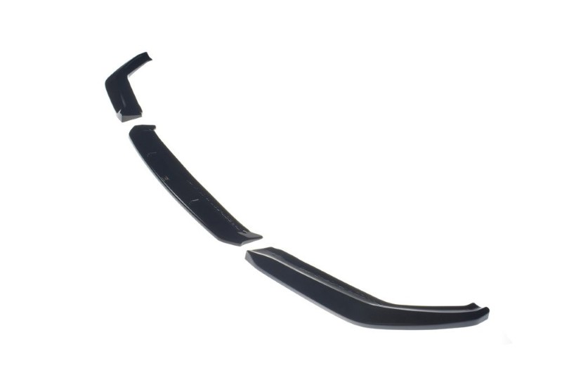 Voorspoiler passend voor BMW M5 F90 V.2 Glanzend Zwart