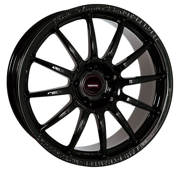 Team Dynamics Pro Race 1.2 8x17 4x100 ET 20 Glans Zwart