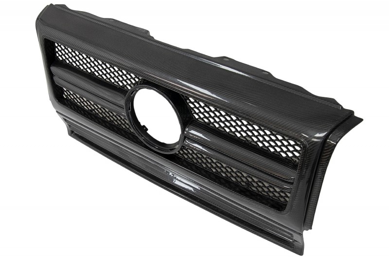 Grill passend voor Mercedes W463 G-Klasse 90-14 G65 A-Design CARBON