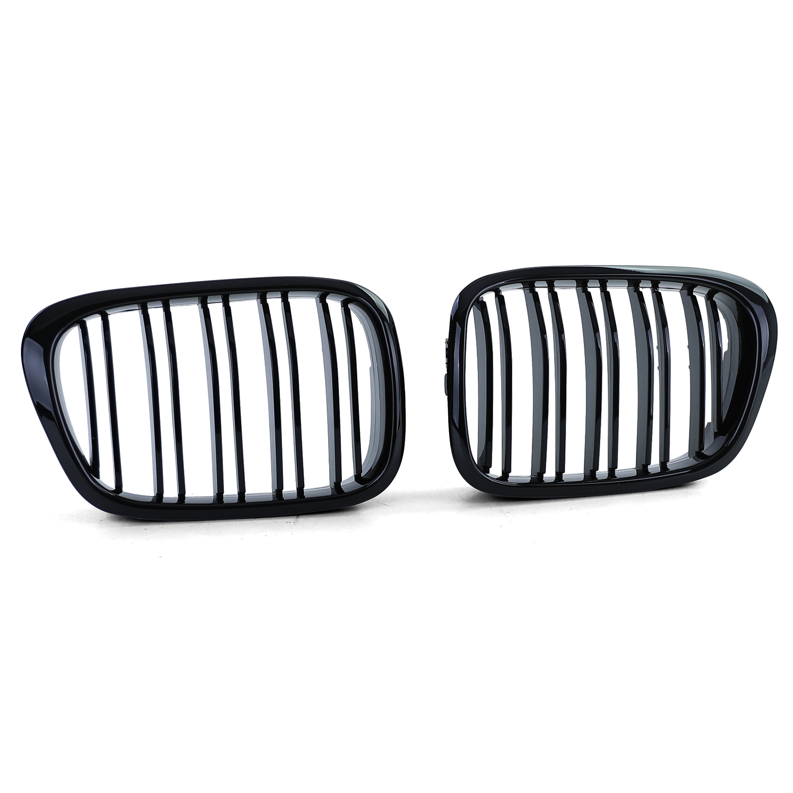 Grill Nieren passend voor BMW E39 Glans Zwart