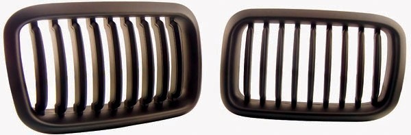 Grill Nieren passend voor BMW E36 91-96 Zwart