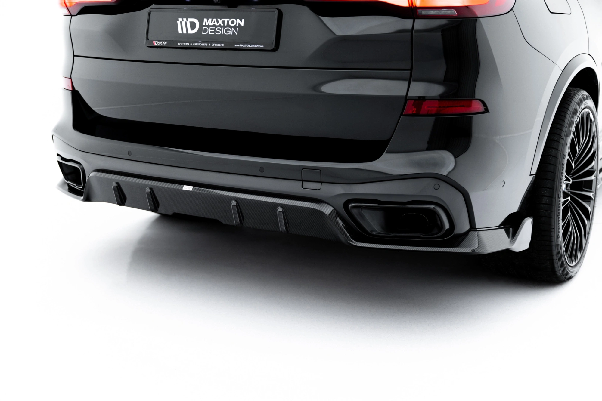 Prepreg Carbon Fiber Rear Diffuser passend voor BMW X5 M-Pack G05 (2018–2023)