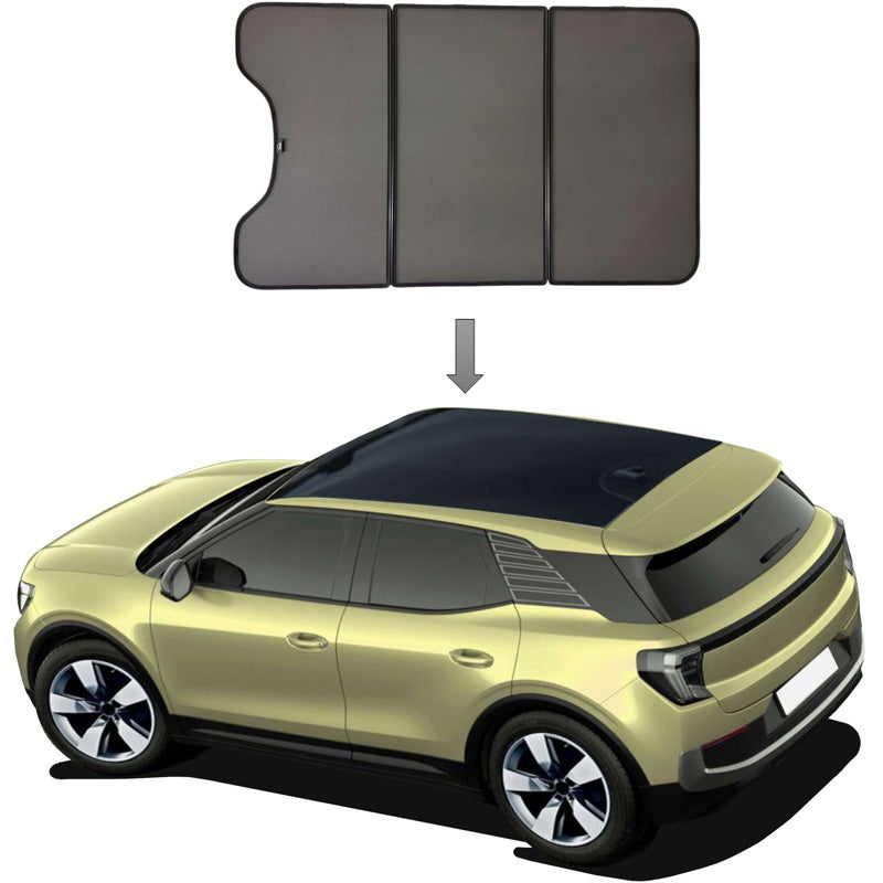 SunClip Panoramadak Zonwering  Ford Explorer EV (CX740) 2024-