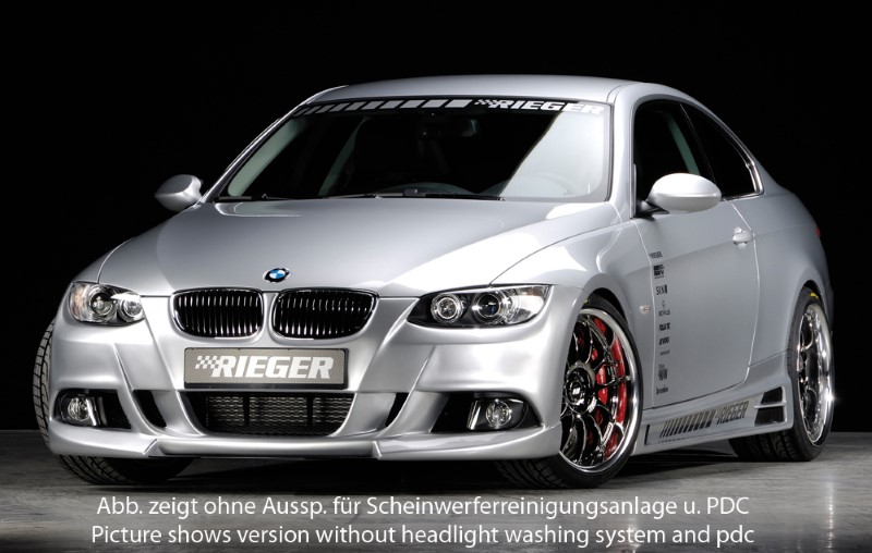 Voorbumper passend voor BMW E92 Coupe met pdc Rieger