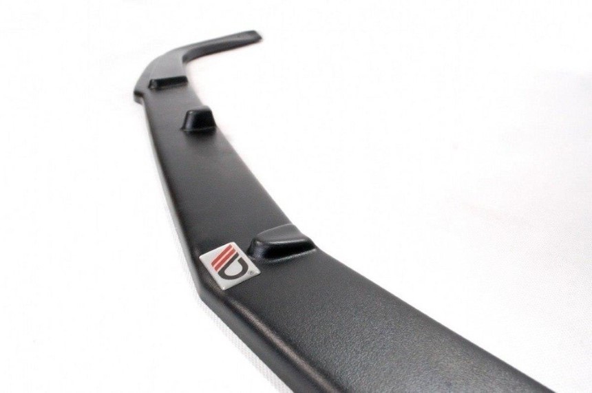 Voorspoiler passend voor Mercedes E W211 AMG Maxton Design glans zwart