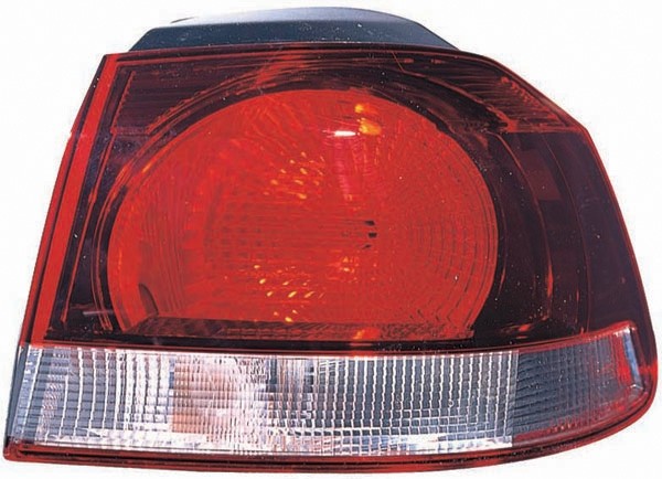 Achterlicht rechts VW GOLF VI 08->> BUITEN/GETINT