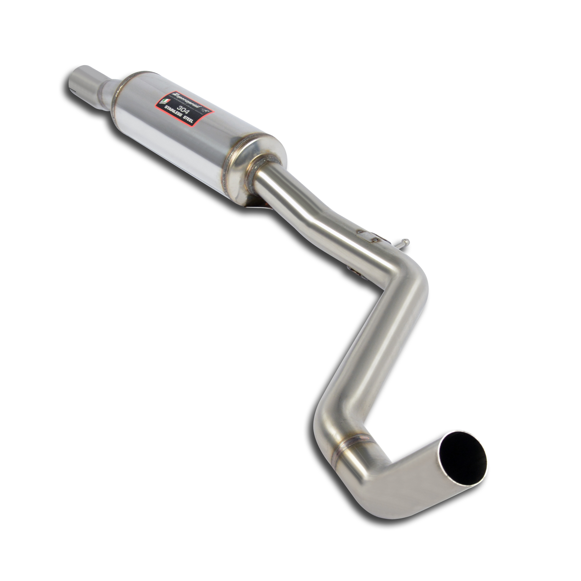 Centre exhaust for Performance sport exhaust for 500 ABARTH 1.4T Assetto Corse (190 Hp)