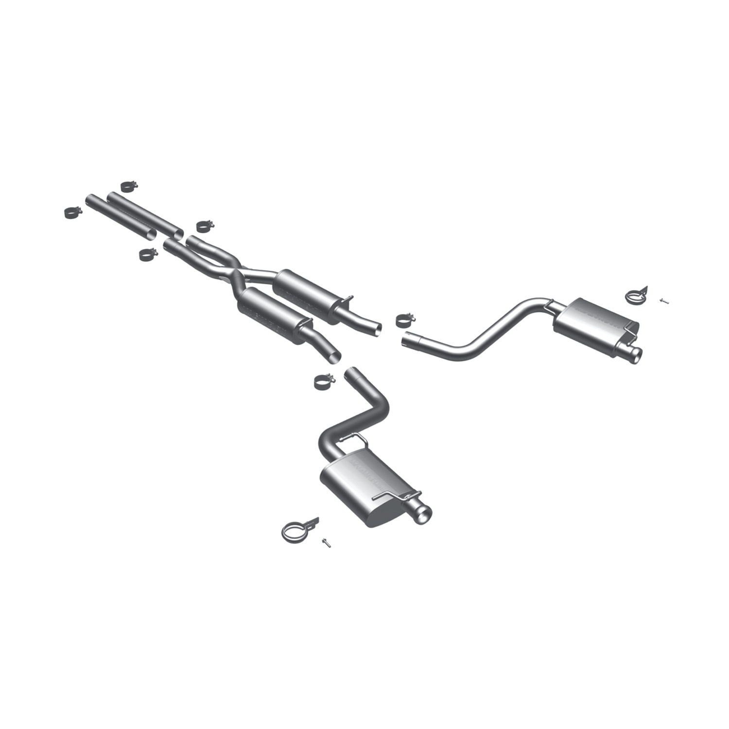 Dodge Cat-Back 09 Challenger R/T OEM tip Magnaflow Cat-Back