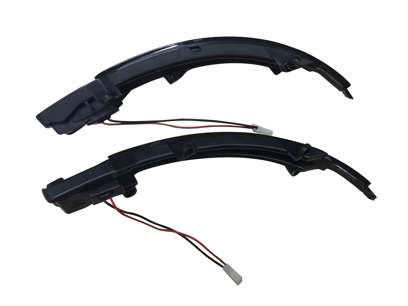 Set LED Zijspiegel-Knipperlichten  Audi Q5 2012-2016 & Q7 2010-2015 - Rookgrijs - incl. Dynamic Running Light