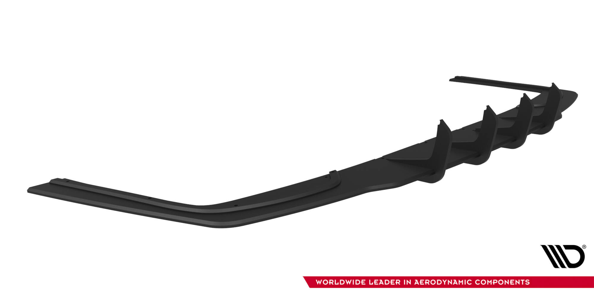 Street Pro Achter Diffuser passend voor Mercedes-AMG CLE 53 C236 Maxton Glanzend zwart