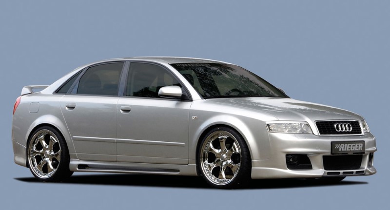 Voorbumper passend voor Audi A4 8E SRA Nieuw Design Rieger