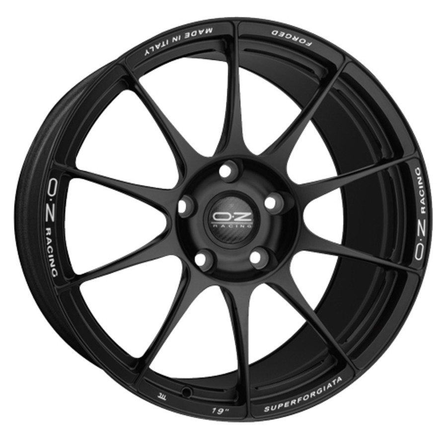 Velgen OZ Superforgiata 5 Fori matt black 12x19 inch 5x130 ET51