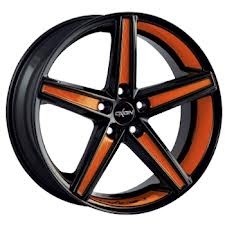Velgen Oxigin 18 Concave orange foliert 8.5x19 inch 5x120 ET15