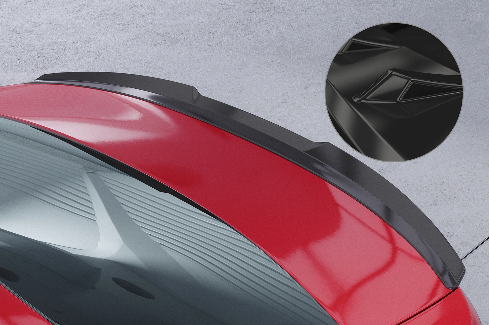 Achterspoiler Mercedes-Benz C-Klasse (W206) Limousine glans zwart 2021–