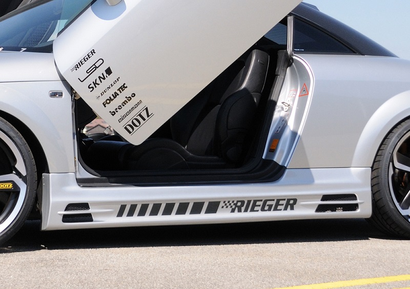Zijskirts passend voor Audi TT Rieger
