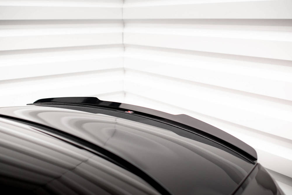 Spoiler passend voor Audi A8 / A8 S-Line / S8 D5 Maxton Glans Zwart