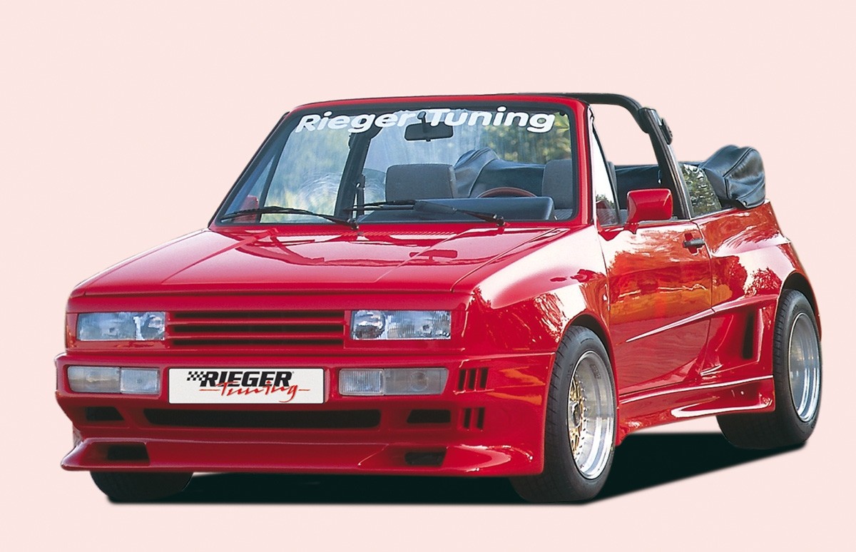 Voorbumper Breedversie ll VW Golf I Polyester Rieger