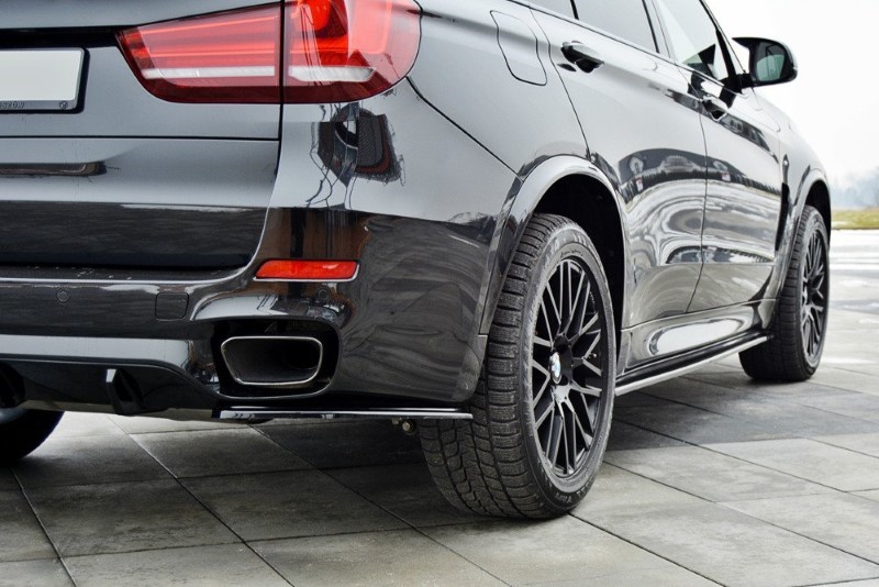 Zijskirts BMW X5 F15 M Pakket Maxton Glans Zwart
