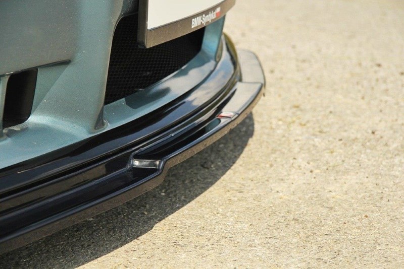 Voorspoiler passend voor BMW M3 E36 V.1 Glanzend Zwart