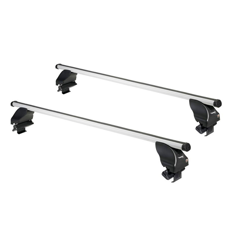 Dakdragerset Twinny Load Aluminium A16 semi pasvorm (voor auto's zonder dakreling)