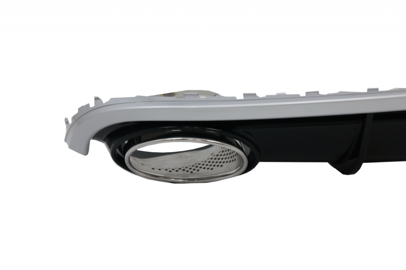 Diffuser passend voor Audi A7 RS7 4G Look 10-14 incl. Sierstukken