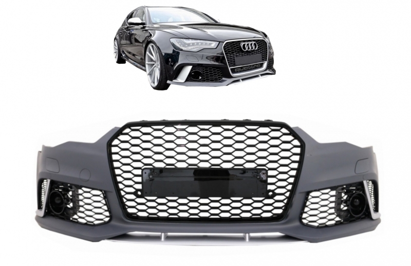 Voorbumper passend voor Audi A6 4G RS6 look 2011-2015