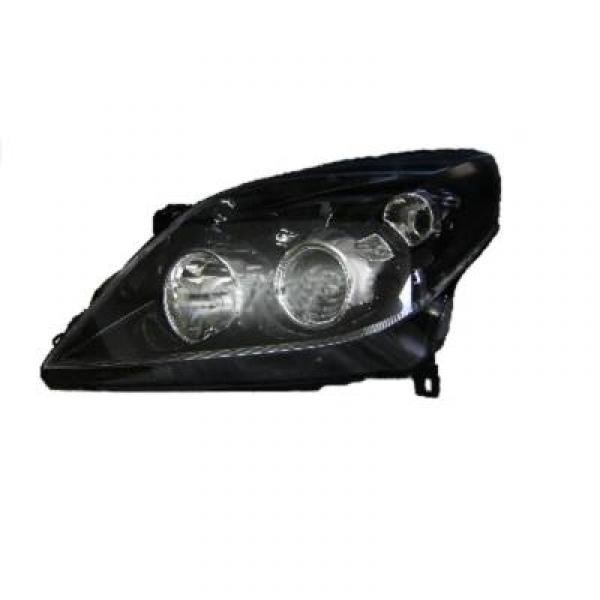 Koplamp rechts VECTRA 05-08 HELDERGLAS/ZWART