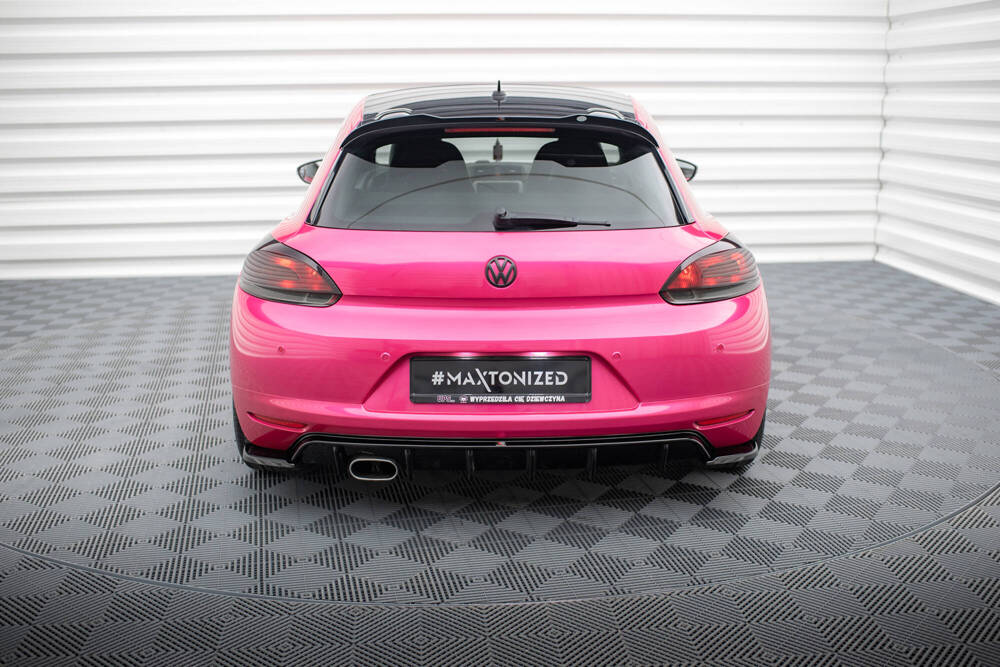 Diffuser passend voor Volkswagen Scirocco Maxton Glans Zwart