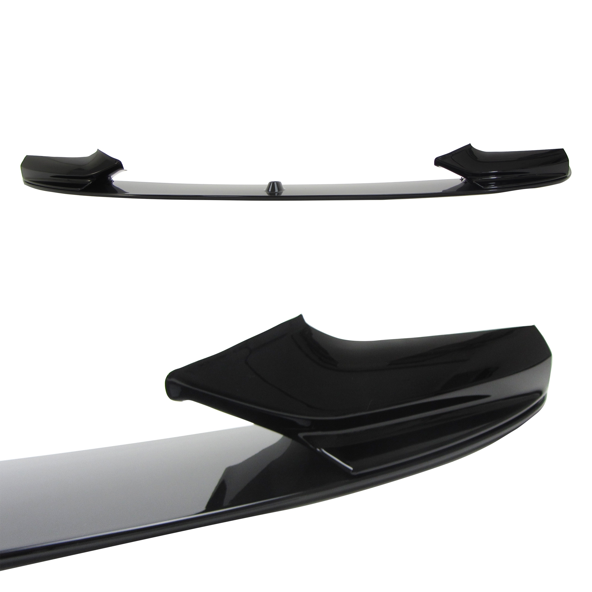 Voorspoiler passend voor BMW F10 F11 M-Performance Glans Zwart