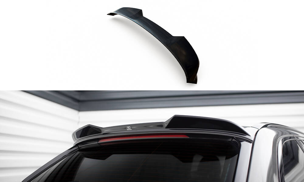 Spoiler passend voor BMW 5 Serie Touring G31 Maxton Glans Zwart