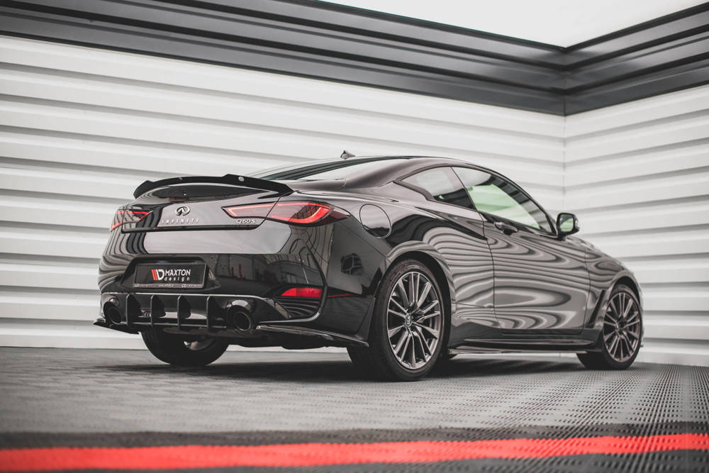 Spoilerkap Infiniti Q60 S MK2 Glanzend zwart