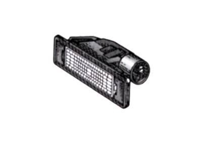 kentekenverlichting, (geen Break) Peugeot 306, 1997-2001