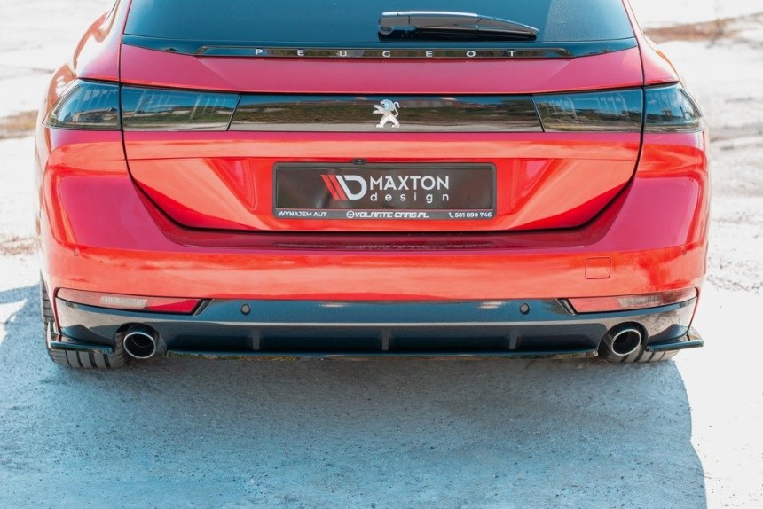 Diffuser Peugeot 508 Maxton Design glans zwart