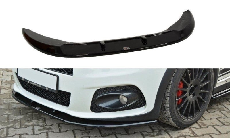 Voorspoiler Fiat Grande Punto Abarth V.2 Glanzend Zwart