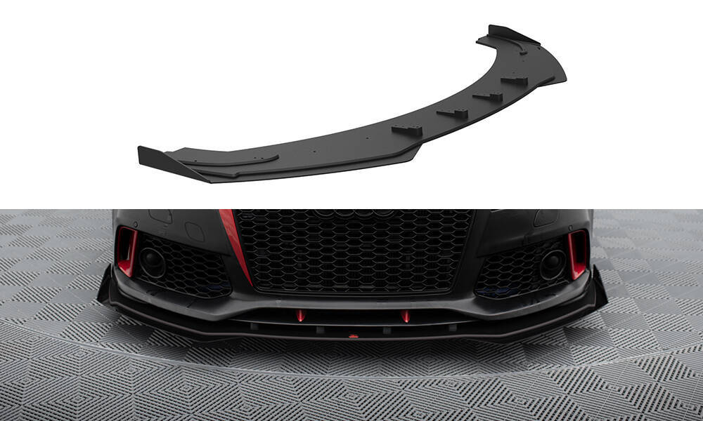 Voorspoiler passend voor Audi A7 C7 met RS7 Look Bumper Maxton Street Pro