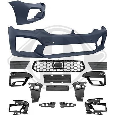 Voorbumper passend voor BMW G30 / G31 Sport Design 17- PDC-