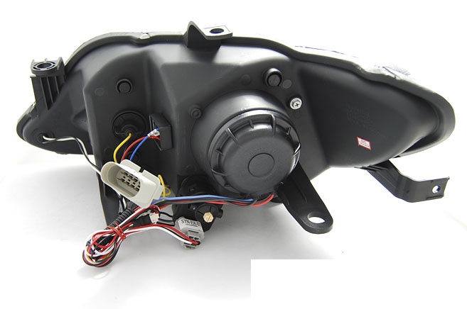 Koplampen passend voor Seat IBIZA 6J 08-12 LED Zwart