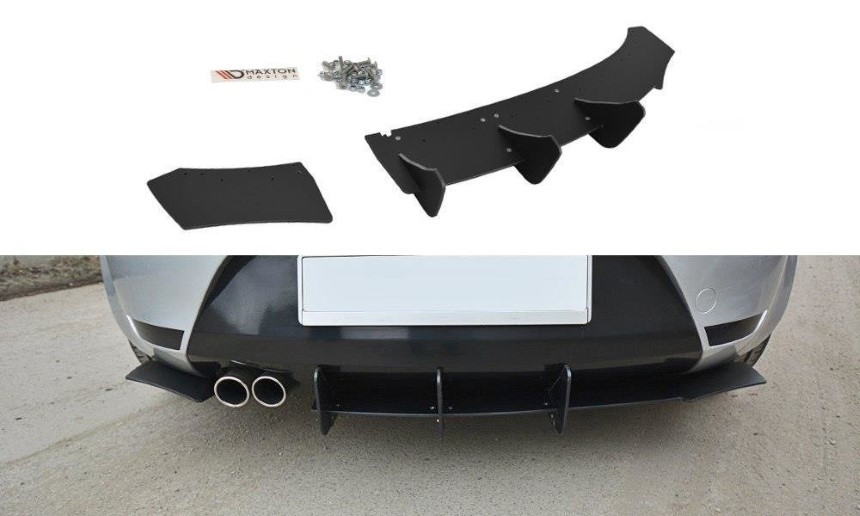 Diffuser passend voor Seat Leon Cupra FR 1P Maxton Design V.1