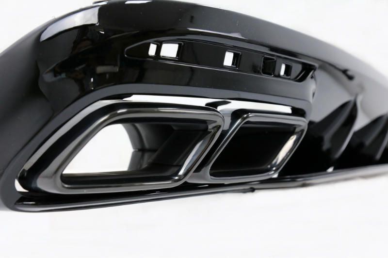 Diffuser passend voor Mercedes S-Class C217 Coupe (2014-2020) S63 Facelift Design Sierstukken