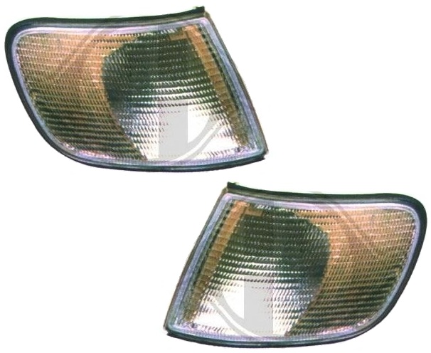 Voorknipperlichten Audi 100 Wit