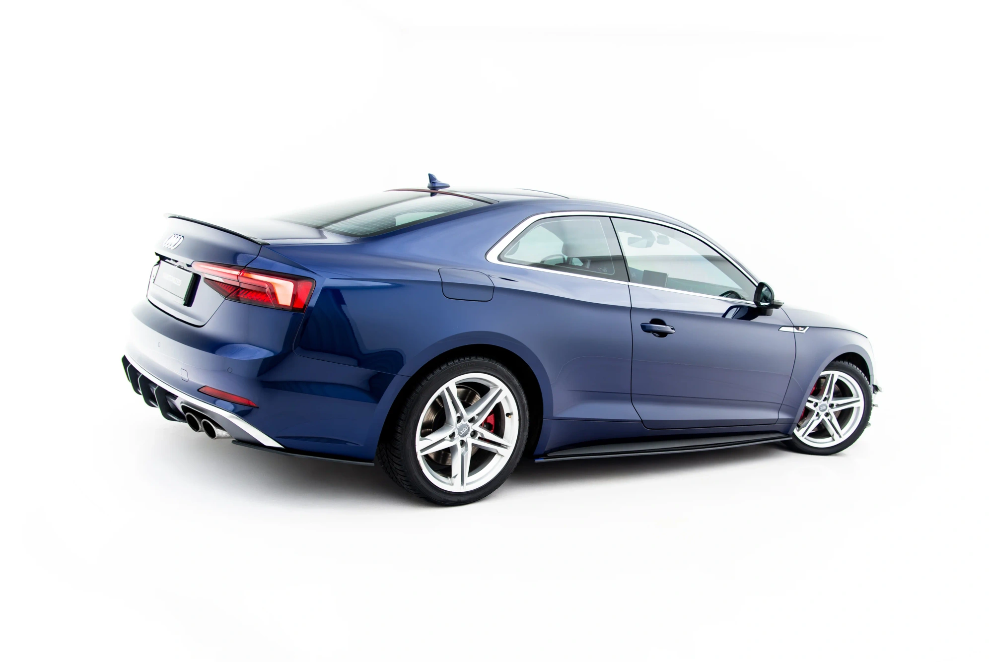 Zijskirts passend voor Audi S5 / A5 S-Line Coupé F5 – Maxton Design Street Pro