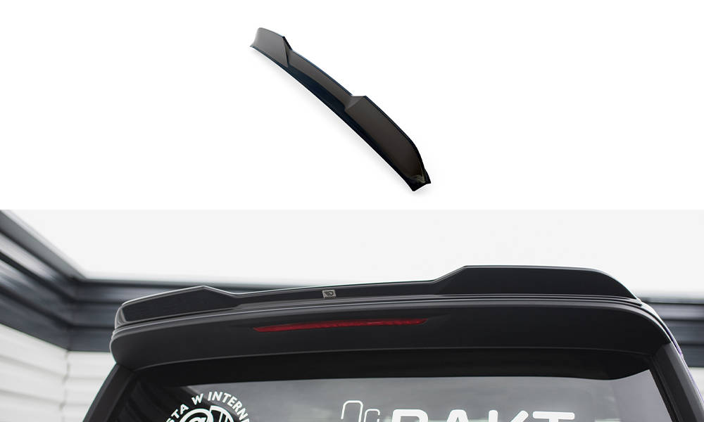 Spoiler passend voor Volkswagen Multivan T7 Maxton Glans Zwart