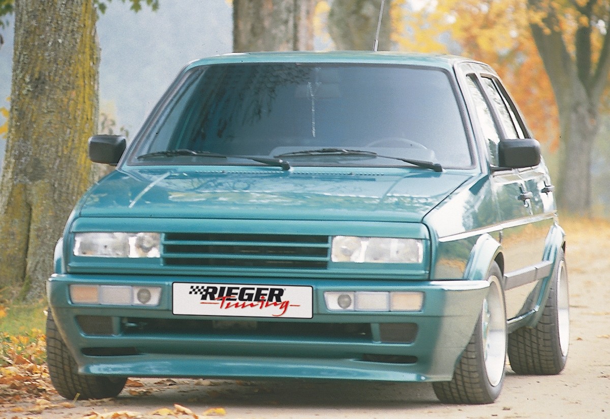 Grill passend voor VW Golf II Polyester Rieger