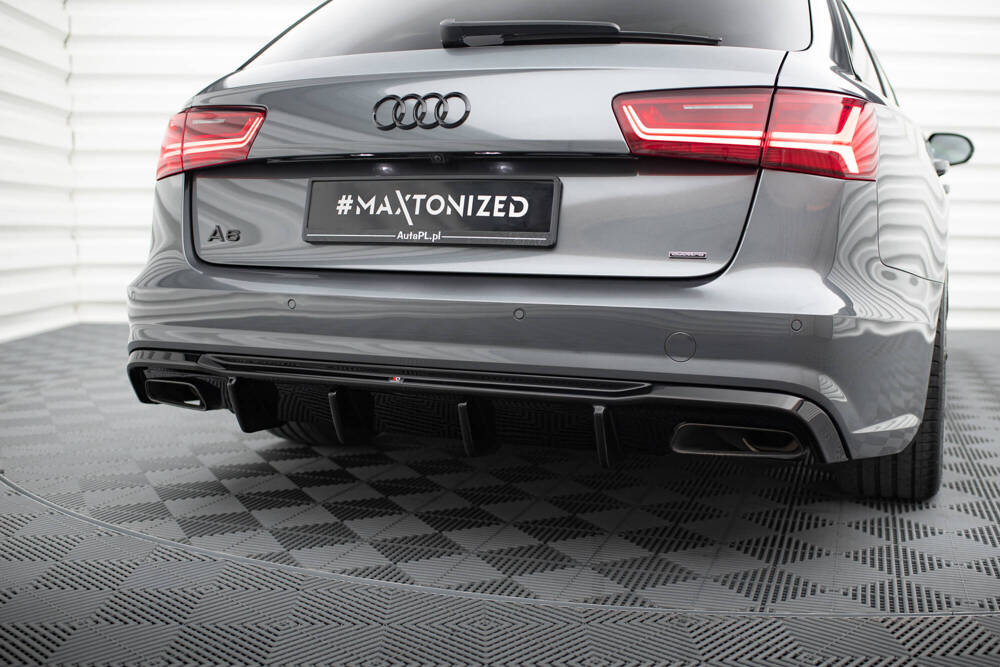Achterdiffuser Audi A6 C7 S-Line 2014-2017 V2