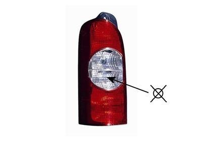 achterlicht, zonder fittingdeel, rechts, 2005-Opel Movano, 2003-