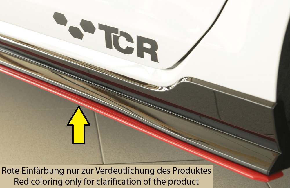Zijskirts passend voor Volkswagen Golf 7 GTI TCR Rieger