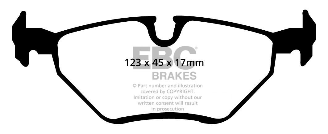 EBC Brakes CITROEN C5 1.8 Estate 2001-2008 Remschijf grooved dis