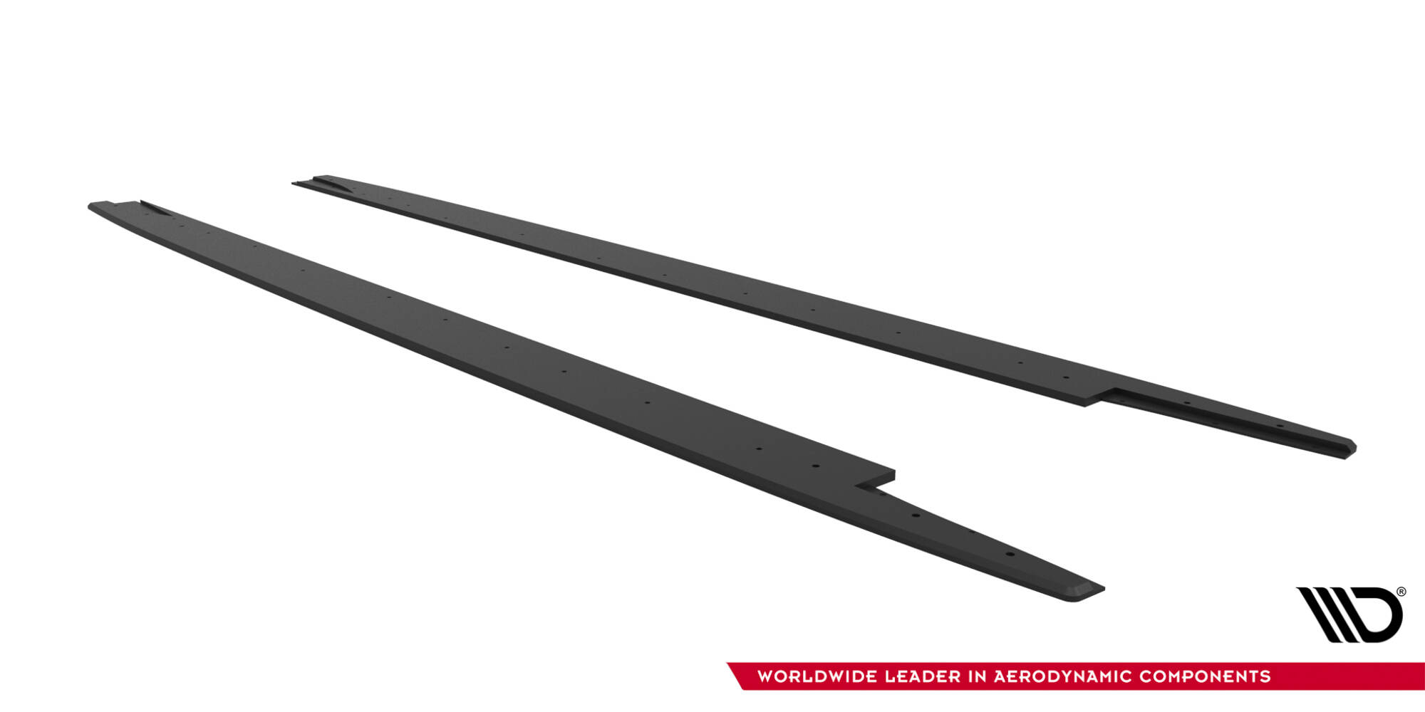 Street Pro Zijskirts passend voor Mercedes-AMG CLE 53 C236 Maxton Glanzend zwart