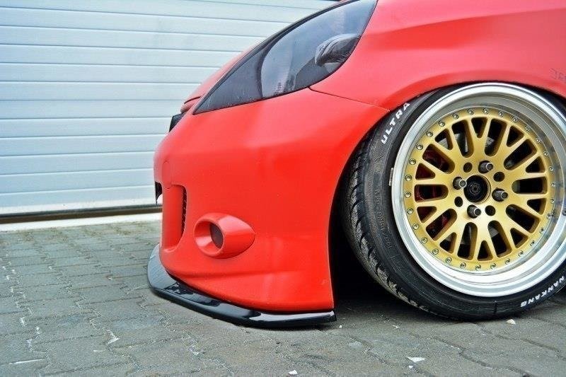 Voorspoiler Honda Jazz MK1 V.1 Glanzend Zwart